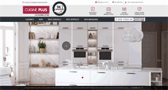 Desktop Screenshot of cuisine-plus.fr